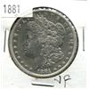 Image 1 : 1881 US MORGAN DOLLAR