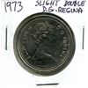 Image 1 : 1973 Canadian Nickel Dollar (Slight Double D.G. Regina)