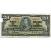 Image 1 : 1937 Canada 20 Dollar Bill