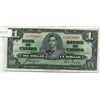Image 1 : 1937 Canada 1 Dollar Bill