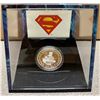 Image 2 : Vintage 2013 10 Dollar Fine Silver Coin 75Th Anniversary Of Superman