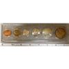 Image 2 : 1967 Canadian Coin Set 1 Dollar To 1 Cent