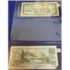 Image 2 : Lot Of (4) 20 Dollar Canadian Bills 1954 (Devils Face), 1979, 1991, 2004
