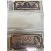 Image 1 : Lot Of (4) 10 Dollar Canadian Bills 1937, 1954 (Devils Face), 1971, 1989