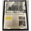 Image 1 : 1946 "The Inside Story Of The Munich Bomb" Advertising (Framed)
