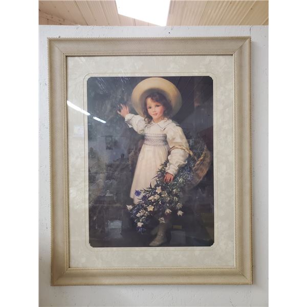 FRAMED PICTURE 27 X 34"