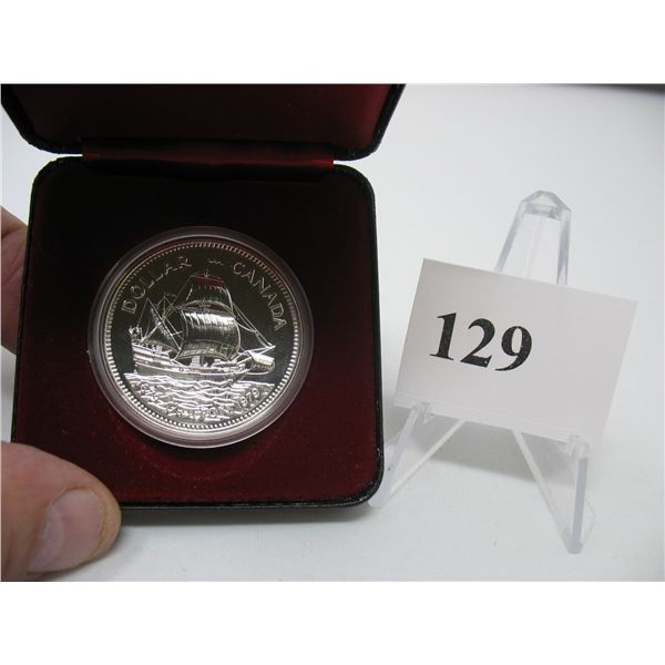 1979 CANADIAN CASED SILVER DOLLAR - GRIFFON