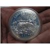 Image 2 : 1980 CANADIAN CASED SILVER DOLLAR - POLAR BEAR