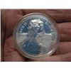 Image 3 : 1980 CANADIAN CASED SILVER DOLLAR - POLAR BEAR