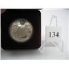Image 1 : 1989 CANADIAN CASED SILVER DOLLAR - SIR ALEXANDER MACKENZIE VOYAGE