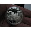 Image 2 : 1989 CANADIAN CASED SILVER DOLLAR - SIR ALEXANDER MACKENZIE VOYAGE