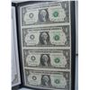 Image 2 : UNITED STATES $1.00 BILLS - UNCUT SHEET of 4 BILLS