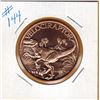 Image 1 : 1 OUNCE COPPER  .999 FINE - DINOSAUR - VELOCIRAPTOR