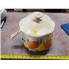 Image 1 : CERAMIC SOUP POT W/ LADLE & LID
