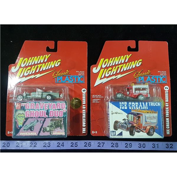 Johnny Lightning Ice Cream Truck & Overtaker