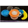 Image 1 : Tupperware & Banana Keeper & Measuring Bowls