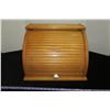 Image 1 : Oak Rolltop Bread Keeper