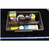 Image 1 : Vintage Shoe Shine Tote + Contents
