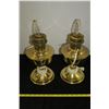 Image 1 : Pair Electric Brass Aladdin Lamps