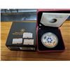 Image 1 : 2010 $20 FINE SILVER COIN 'BLUE CRYSTAL SNOWFLAKE'