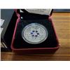Image 2 : 2010 $20 FINE SILVER COIN 'BLUE CRYSTAL SNOWFLAKE'