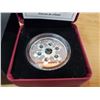 Image 2 : 2009 $20 FINE SILVER COIN 'BLUE CRYSTAL SNOWFLAKE'