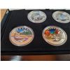 Image 3 : 2016 $20 FINE SILVER COIN SET 'GEOMETRY IN ART' 5 COIN SET