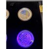 Image 11 : 2015-17 $20 FINE SILVER 4 COIN SET COMES W/ BLACKLIGHT