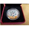 Image 2 : 2007 $20 FINE SILVER COIN 'CRYSTAL SNOWFLAKE'