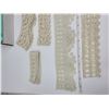Image 3 : Lot of vintage crocheted lace