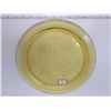 Image 1 : Amber depression glass plate, Madrid, 11 ¼”, Federal Glass, 1932-39