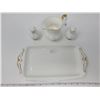 Image 2 : Val D’or, Royal Albert, creamer, salt and pepper and sandwich tray