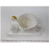 Image 5 : Val D’or, Royal Albert, creamer, salt and pepper and sandwich tray