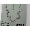Image 2 : JayFlex Sterling and rhinestone necklace