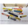 Image 2 : Lot of vintage pencil leads and erasers