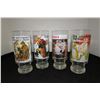Image 2 : 4 Anchor HockingSaturday Evening Post Glasses