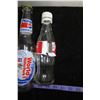 Image 3 : 1993 Pepsi Long Neck Bottle + Coca Cola Classic Glass (Damaged Label)