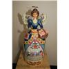 Image 2 : Jim Shore Heartwood Creek Angel Décor, Quilting themed (In original Box)