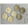 Image 2 : Canada Nickels 5 Cents 1940-1949  16 Coins