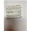 Image 1 : Canada 1976-1979 4 Rolls of Cirulated Pennies 1 Cent