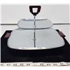 Image 2 : 2 Tier Serving Dish With Bakelite Handles