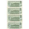 Image 2 : 4 Canadian 1 Dollar Bills