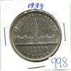 Image 1 : 1939 Canadian Silver Dollar