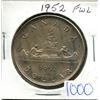 Image 1 : 1952 Full Water Line Canadian Silver Dollar