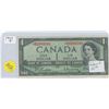 Image 1 : 1954 Canadian 1 Dollar Bill Replacement Note