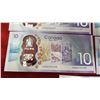 Image 6 : 5 X 2017 Canadian 10 Dollar Bills In sequence 426-430