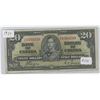 Image 1 : 1937 Canadian 20 Dollar Bill
