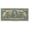Image 1 : 1937 Canadian 20 Dollar Bill
