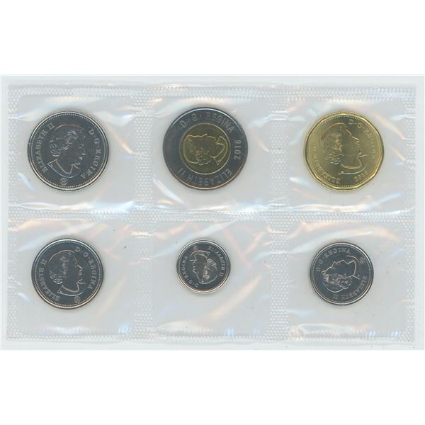 2016 Candian Uncirculated Set