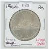 Image 1 : 1966 Canadian Dollar Coin AU LARGE BEADS